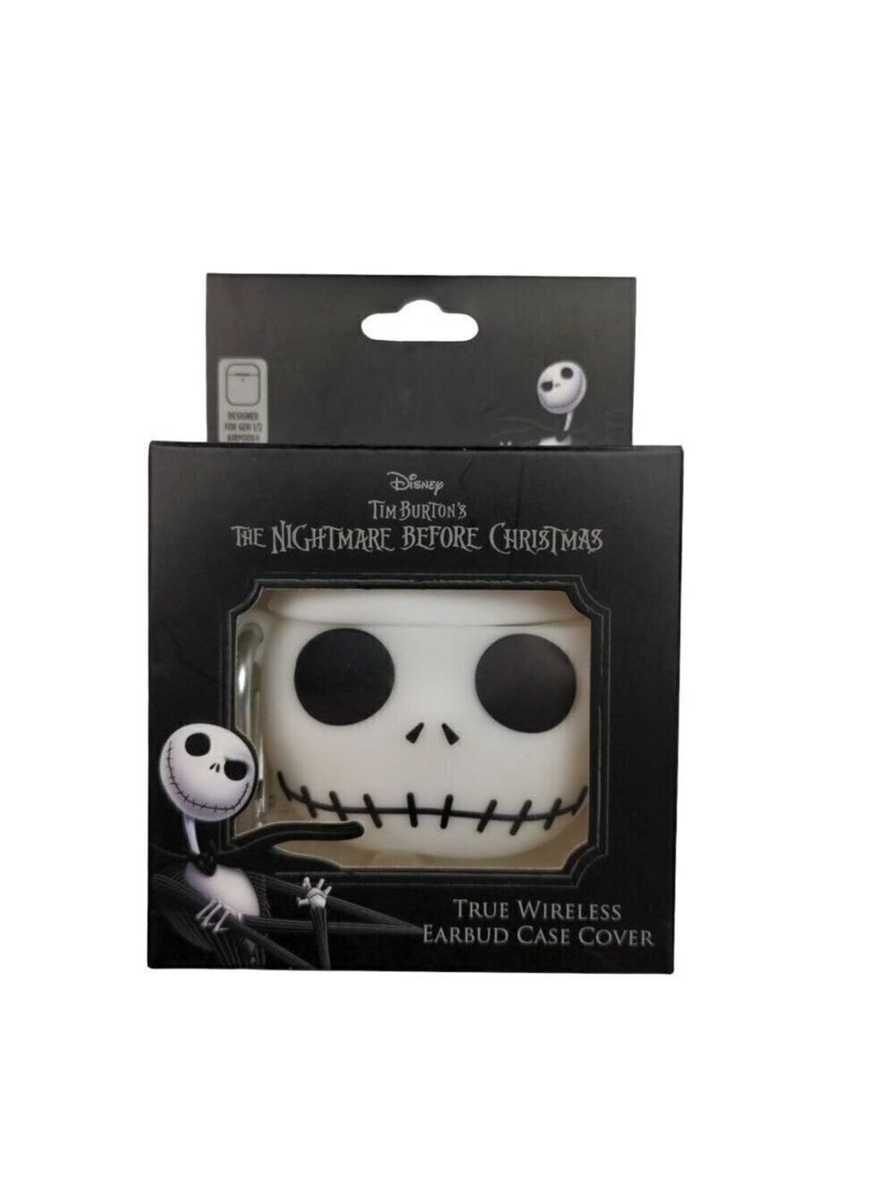 Disney Jack Skellington Nightmare Before Christmas Earbud Case